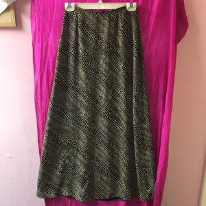 Leopard Print Women's Skirt